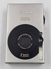 Canon IXUS 70 7.1 MP Digital Camera Silver - Working