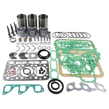 Overhaul Rebuild Kit for Kubota Engine D1402 D1402DI Tractor L2550 L2550D L2650D