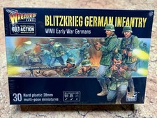 Warlord Games Bolt Action Blitzkrieg German Infantry 30 Miniatures 28mm WWII NIB