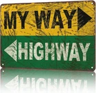 Funny Vintage Metal Wall Sign Rustic Iron Decor 8x12inch