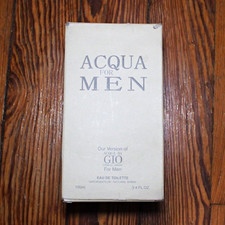 Giorgio Armani Acqua for Men Eau de Toilette Spray 3.4 fl oz Regular Size