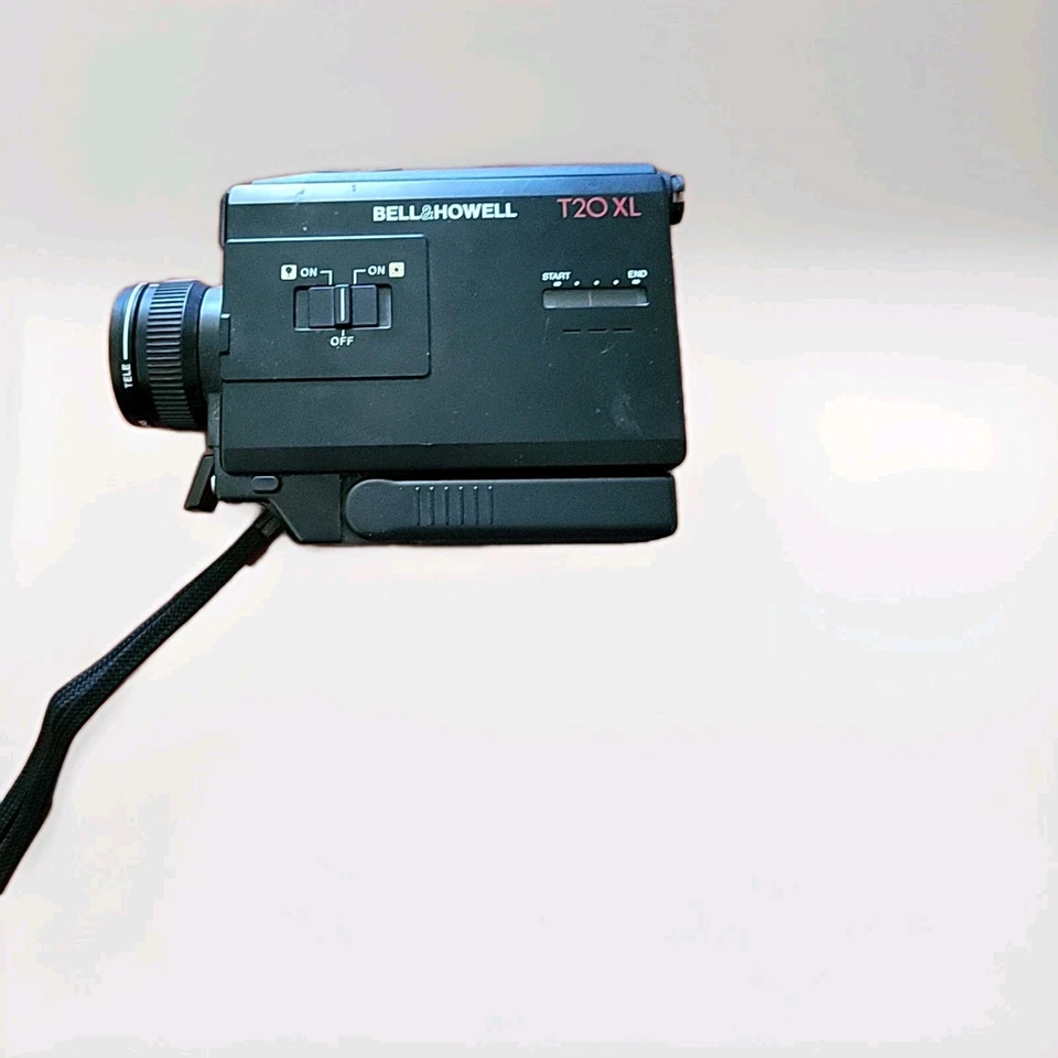 Cámara de película vintage Bell & Howell 'Run And Gun' Super 8 T20XL (funciona muy bien) Foto 3 de 4