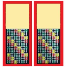 2 x Stechbrett - Knobelbrett - Kneipenspiel  - 2 x 240 Stiche