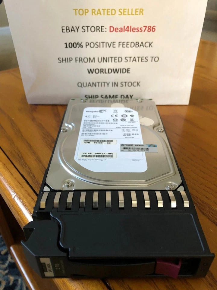 HP AW555A/605475-001/604081-001/604091-001/606228-002-2TB 7.2K 3.5 SAS DP 6G LFF - Image 4 of 4