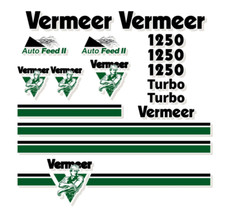 Vermeer BC1250 Kit decalcomania cippatore a spazzola per BC 1250