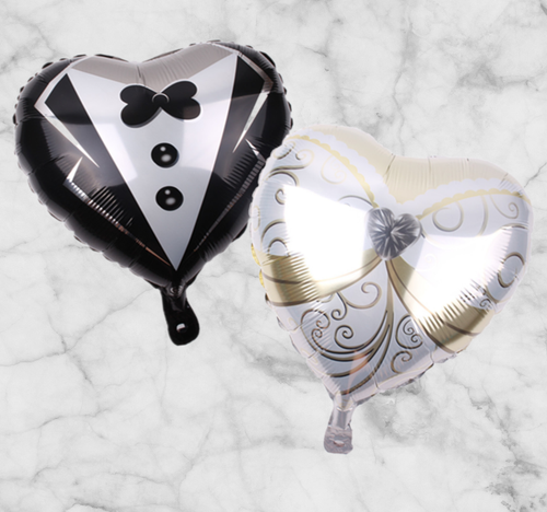 Brautpaar Luftballons Riesen Hochzeit Heliumballons Mr Mrs Kirchendekoration XXL - Bild 14 von 33