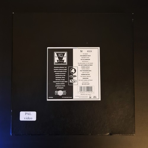 IQ - FOR EVER LIVE Limited Edition Box Set CD VHS Cassette Tape Prog Rock PAL UK - Bild 2 von 12