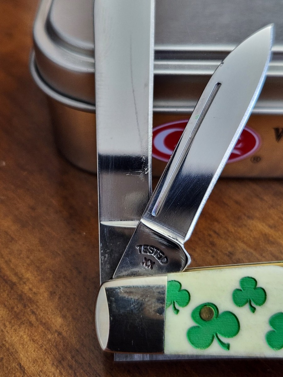 2013 Case XX Congress St. Patrick's Day Knife Item 10532 64052 JW
