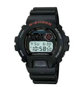 CASIO DW6900U-1 Mens Classic G-SHOCK Black Resin Digital Chronograph Sport Watch