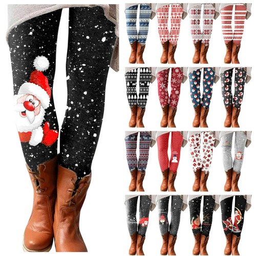 Womens Ladies Full Length Christmas 
