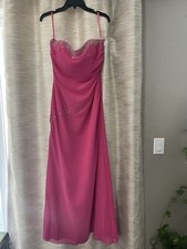 Precious Formals Women Pink Evening/ Prom Dress