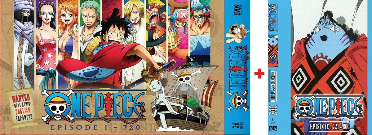 ENGLISH DUBBED One Piece Complete TV Series +MOVIE+OVA+SP FREE EXPRESS  SHIPPING