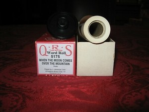 When The Moon Comes Over The Mountain-QRS Player Piano Roll #5175: Hear It Play!
