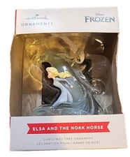 Hallmark Ornament Elsa w/ Nokk Horse Disney Frozen 2021 In Box