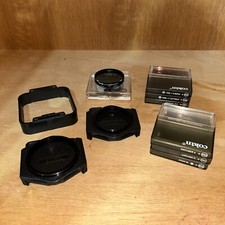 Lot of 7 Cokin A Camera Filters Adaptor Rings Box Plus Cokin Light Filter 52mm