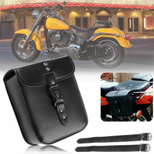 Schwarze aus Leder Satteltaschen & Zubehör fürs Motorrad