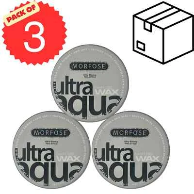 Morfose - Ultra Aqua Hair Gel Wax 175ml, Pack of 3