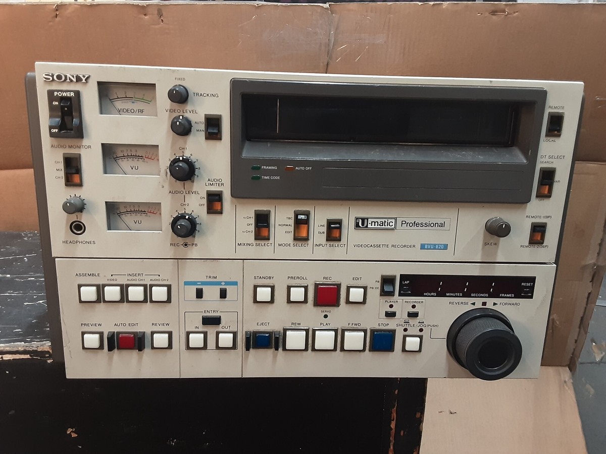 Sony BVU-820 | eBay