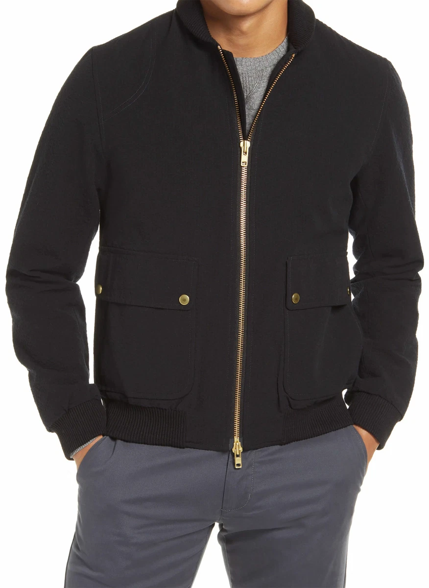 Oliver Spencer Mens Bermondsey Slim Fit Bomber Jacket Large UK 42