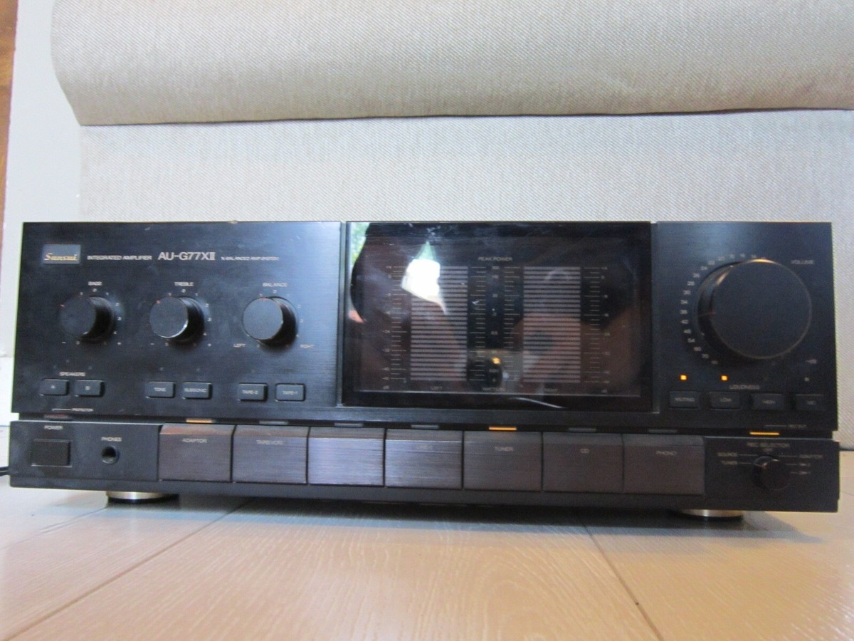 SANSUI AU-G77XII Integrated Stereo Amplifier Parts Repair | eBay