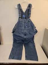 Big Smith Overalls 52x32 Men's Workwear Bib Carpenter Painter Jeans FREE SHIP