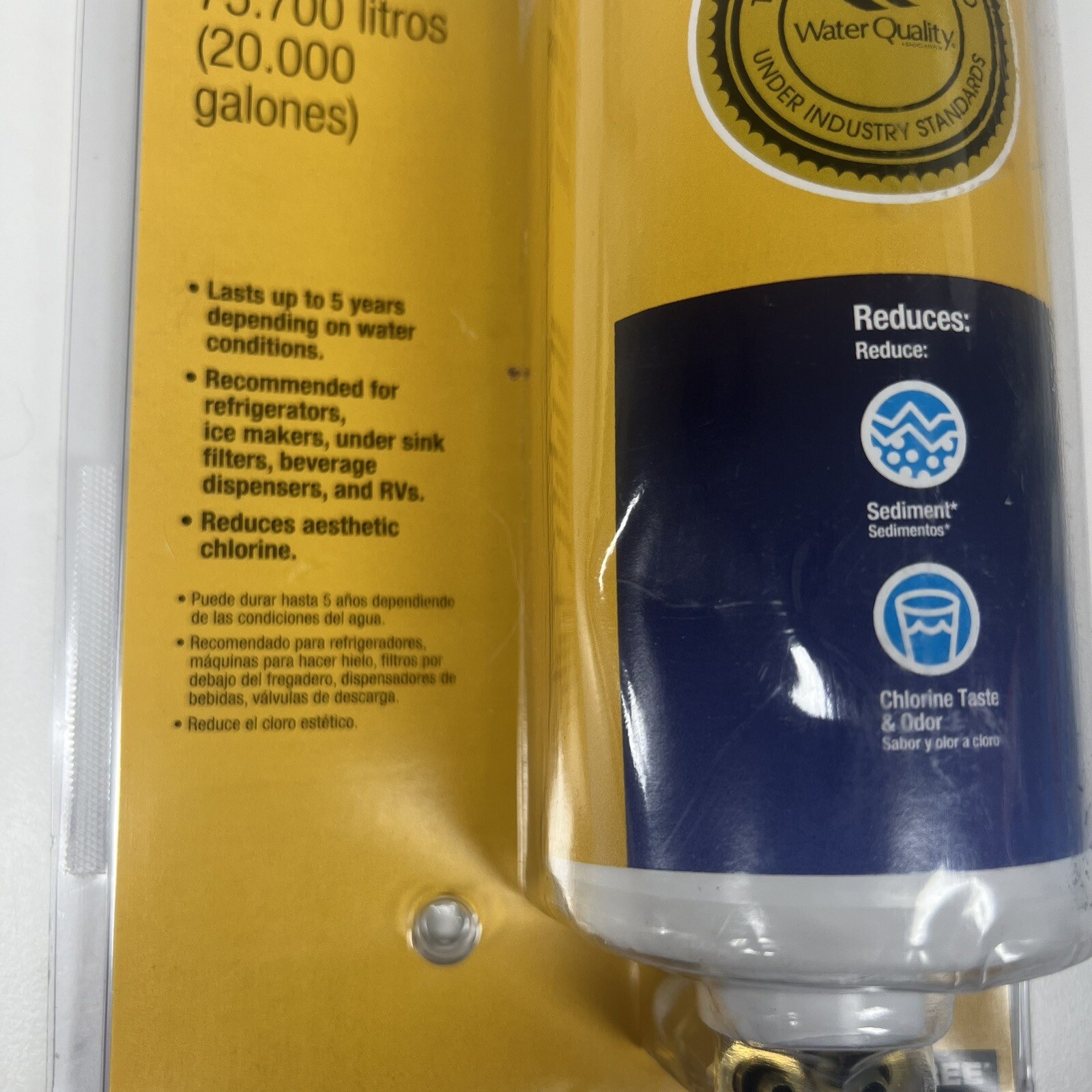 Watts Inline Water Filter 20,000 gallon Capacity IL20K P3700A New And