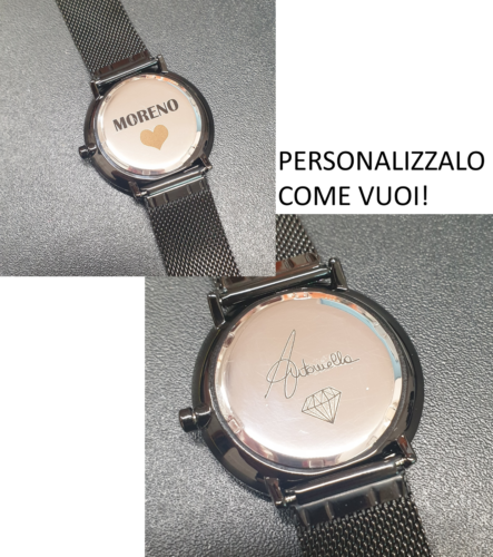 Orologio al Quarzo Infije Black Mamba in Acciaio Total Black - Bianco - Foto 7 di 7