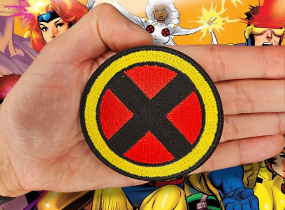 X-men/Cyclops/Wolverine embroidered patch (3'' x 3'' inches)