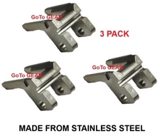 Locking Block For Glock 19 Gen 3 And Gen 5 G17 Made from Stainless Steel 3 Pack