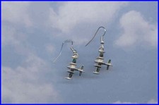 C-310 Sky King Earrings Aircraft Airplane 99's Aviatrix Made in the USA