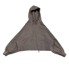 Zara Oversized Crop Hoodie Pullover Women's Small Minimalist