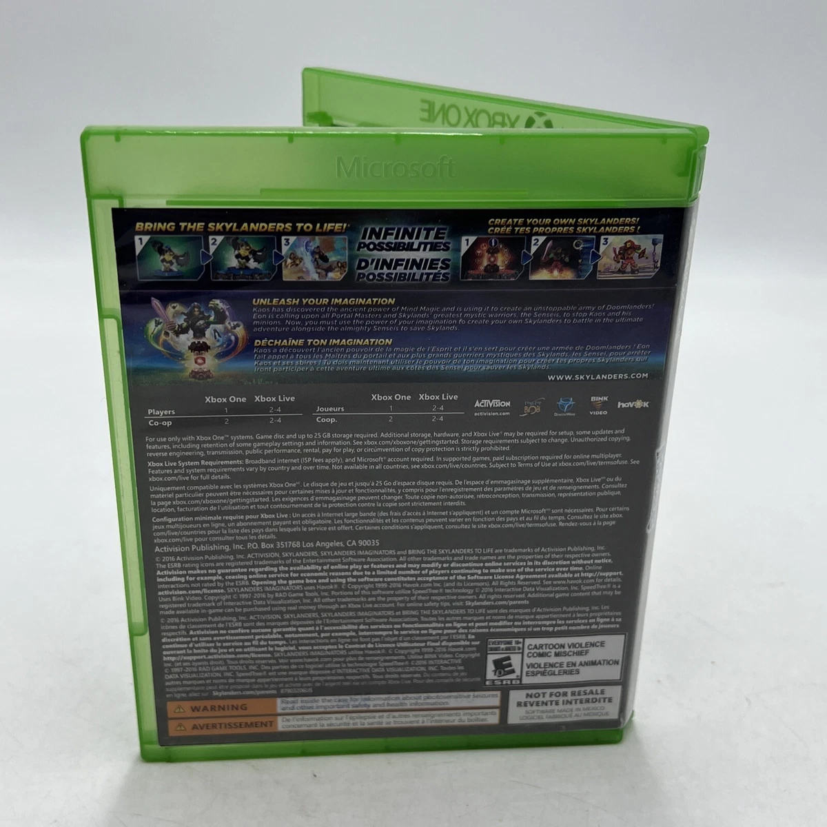 Skylanders Imaginators Xbox One Game Only eBay