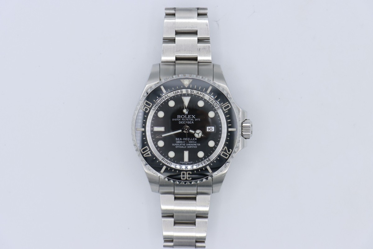 Rolex Sea-Dweller DeepSea 116660 Black Dial & Bezel Oyster