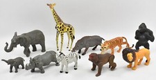 Safari Plastic Animal Toy Figure Lot B 6.5" Elephant