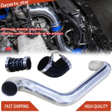 Intercooler Pipe Boot Kit Silver For 2004-10 GMC Chevy Duramax 6.6L LLY LBZ LMM
