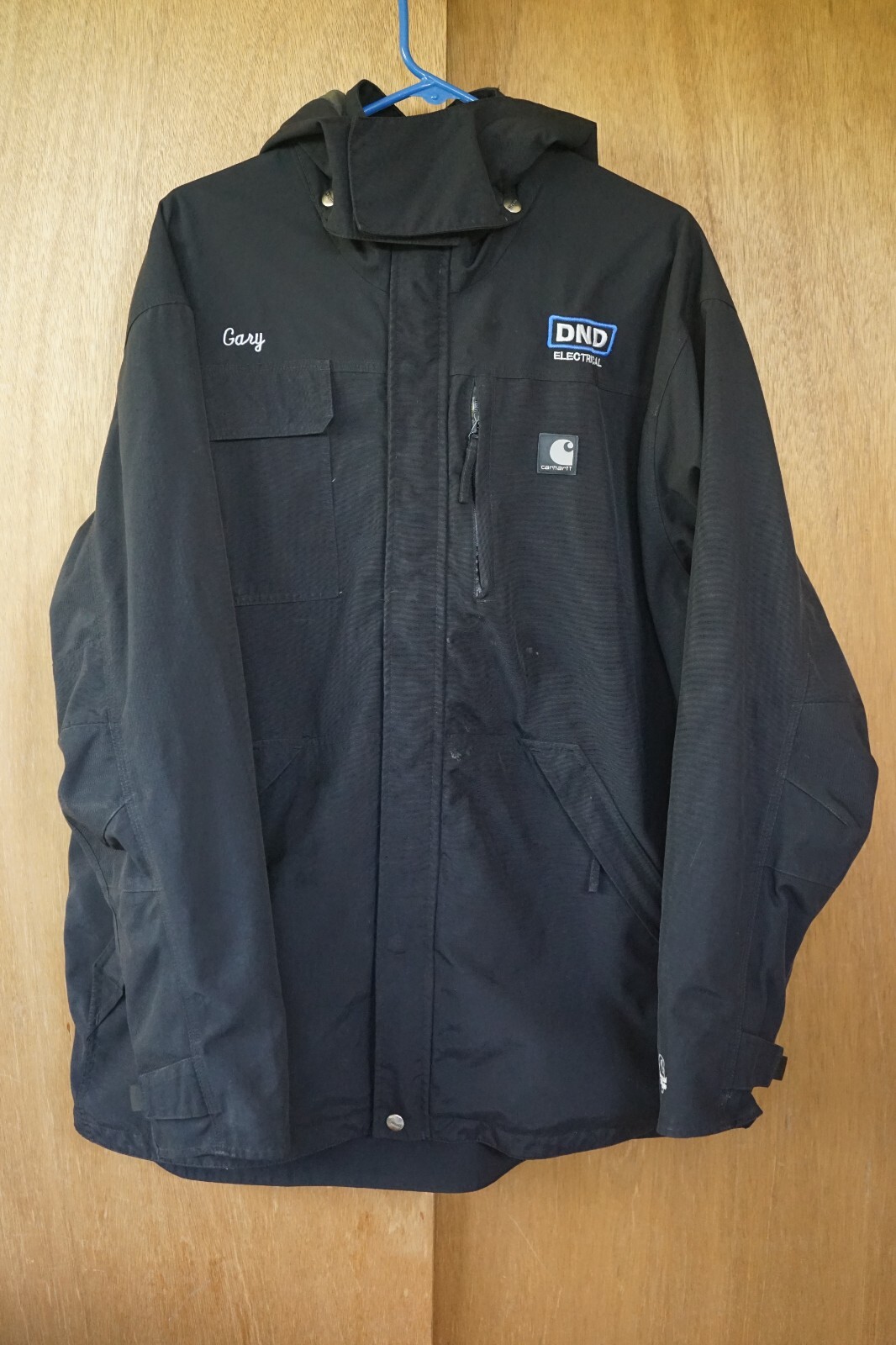 Carhartt J162 Black Men's XL Shoreline Waterproof Jacket RN 14806 eBay