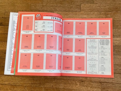 Album figurine PANINI MEXICO 86 EMPTY Vide Vuoto Leer wc wm 1986 sticker TOP - Picture 5 of 24