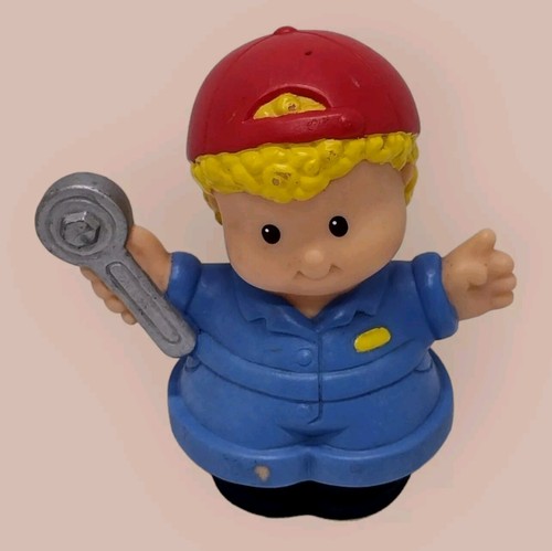 Fisher Price Little People Eddie Mechanic 2003