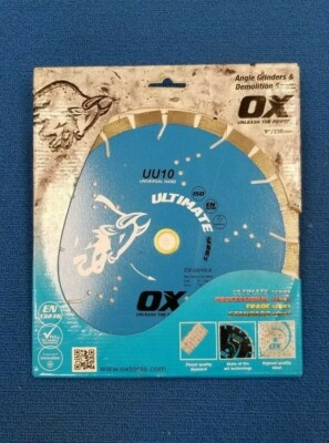 Ox Tools Ultimate 9'' Segmented Diamond Blade