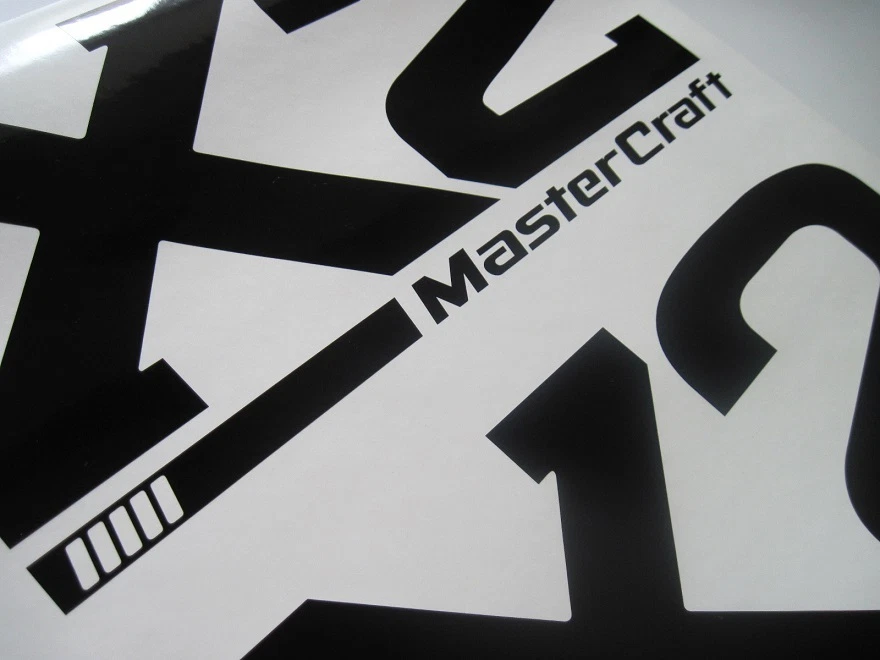 MASTERCRAFT X-2 BOAT HULL 2006 X2 GRAPHICS KIT SKI DECAL STICKER SET 06-07 AL - Image 4 of 4