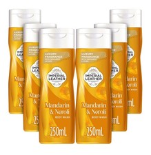 Imperial Leather Mandarin & Neroli Refreshing Body Wash Shower Gel, 6 X 250 ml 6.66 per litre