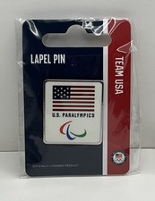 Team USA U.S. Paralympics Flag Lapel Pin