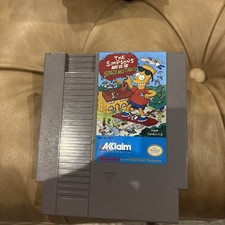 NES The Simpsons Bart vs The Space Mutants Nintendo Game  