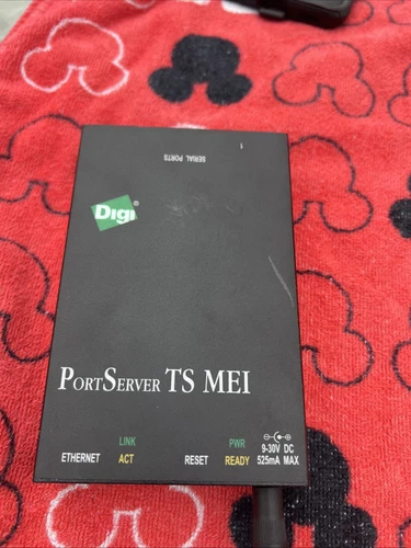 DIGI 50000836-27 70001834 70001807 PORTSERVER TS 4 MEI WITH AC ADAPTER - Picture 1 of 2