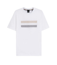 HUGO BOSS WHITE MENS T-SHIRT C TAUT 10 50556354100
