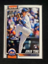 2026 Topps Series 1 - Jonah Tong #4 (RC) New York Mets