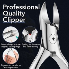 1Pcs Thick Nail Clippers Ingrown Toenail Nipp...