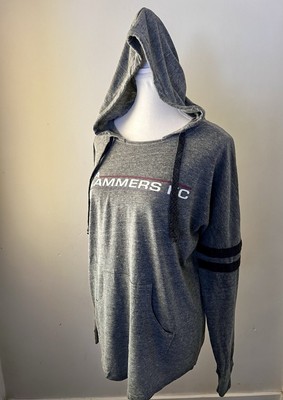 Women s CDA SLAMMERS FC Soccer Light Hoodie Heather Gray Size S