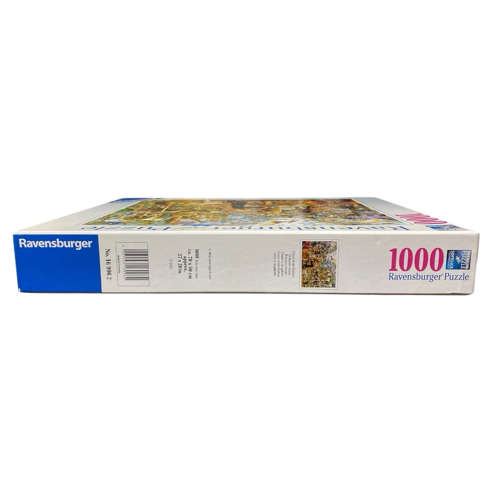 Ravensburger 1000 Piece Puzzle Chaos In Der Galerie Museum Complete Sealed Pcs - image 4 of 4