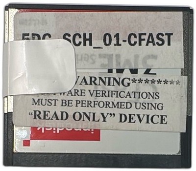 CFast 3ME 8GB Industrial Memory Card DECF A-08GD07RC2SC-B013A Read Only